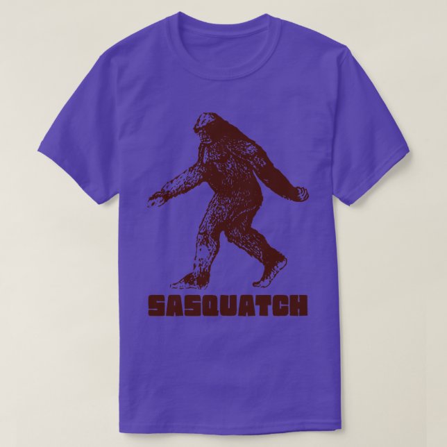 Camiseta FanArt de criptozoología retro (Diseño del anverso)