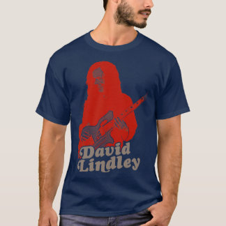 Camiseta FanArt de David Lindley Rock Guitarista