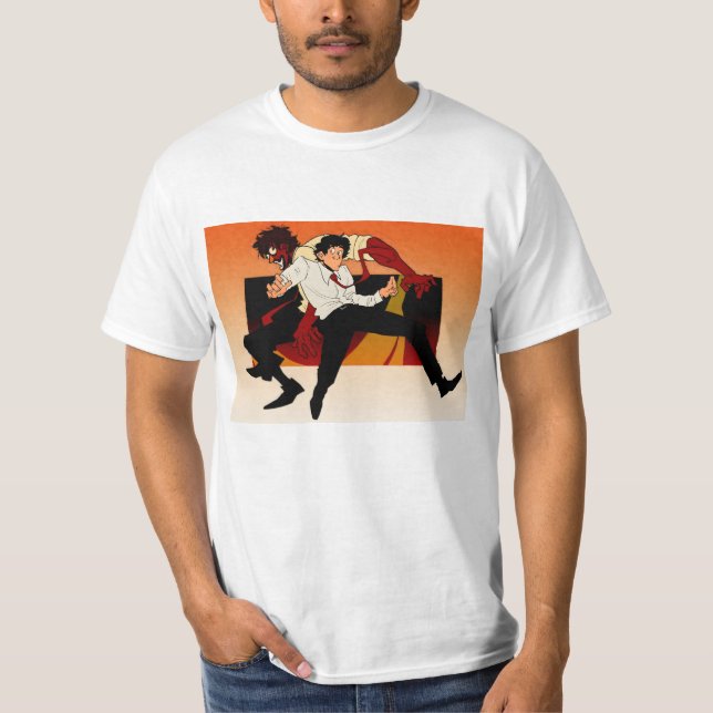 Camiseta fanart de salón de telecabina (Anverso)