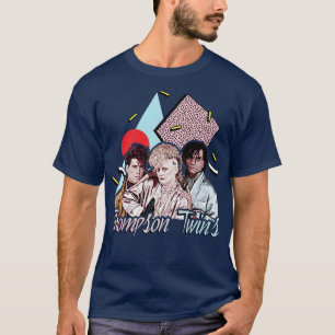 Camiseta FanArt estilo Thompson Twins Retro 80