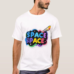 Camiseta Fanart Space Pegatina