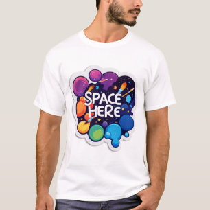 Camiseta Fanart Space Pegatina