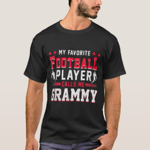 Camiseta Fanático americano de fútbol jugador Grammy
