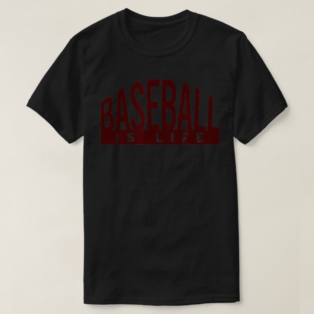 Camiseta Fanático de Béisbol, Frase Deportiva (Diseño del anverso)