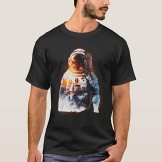 Camiseta Fanático de ciencia ficción de astronauta astronau
