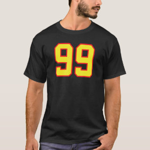 Camiseta Fanático de la camioneta deportiva número 99 Var r