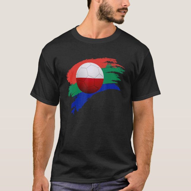 Camiseta Fanático de la Selección de Fútbol de Polonia (Anverso)