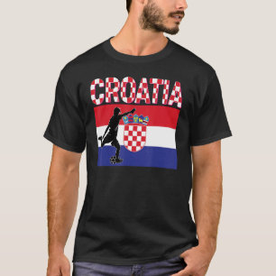 Camiseta Fanático de la selección nacional de Croacia