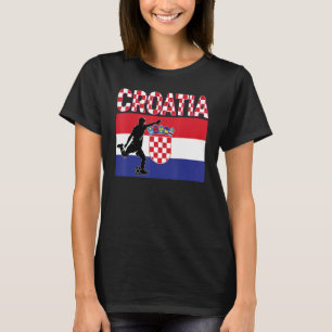 Camiseta Fanático de la selección nacional de Croacia