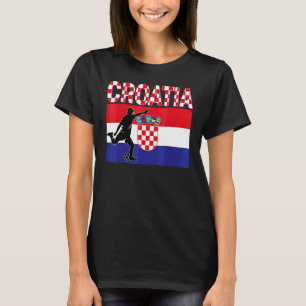 Camiseta Fanático de la selección nacional de Croacia