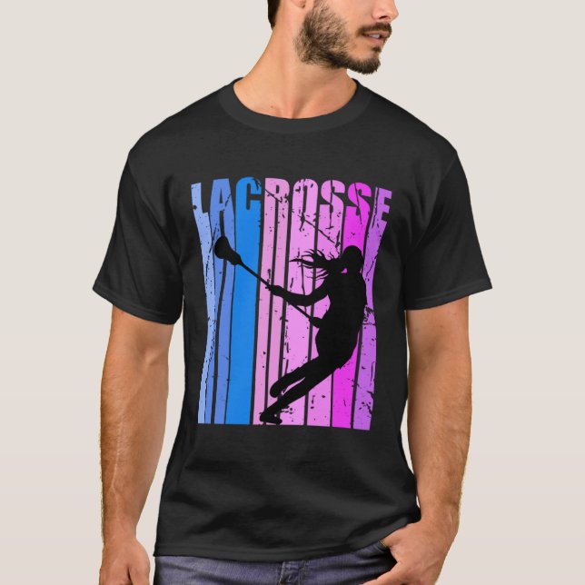Camiseta Fanático de Lacrosse Motivador Ama Bday Player Tea (Anverso)