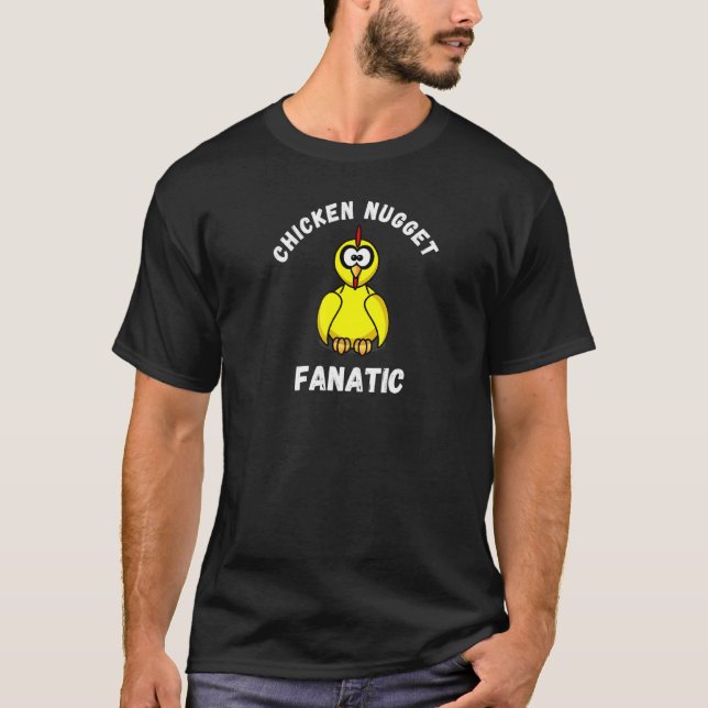 Camiseta Fanático de los Nuggets de Pollo (Anverso)