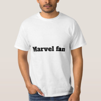 Camiseta Fanático de Marvel