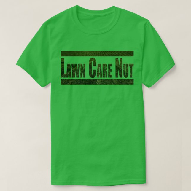 Camiseta Fanático del cuidado del césped (Diseño del anverso)