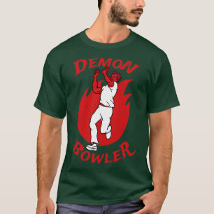 Camiseta Fanático del Demon Fast Bowl, jugador de cricket