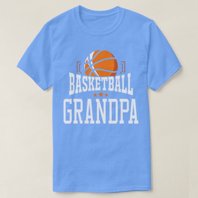 Camiseta Fanático del equipo de baloncesto Abuelo (Diseño del anverso)