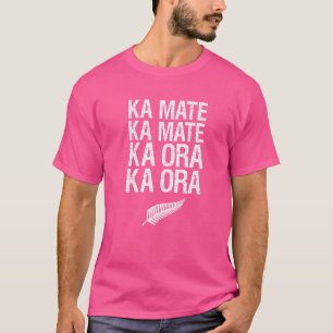 Camiseta Fanático del equipo deportivo maori Haka New Zeala