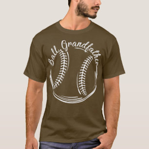 Camiseta Fanático del jugador gracioso abuelo del béisbol h