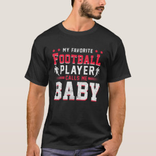 Camiseta Fanático deportivo jugador de fútbol americano jug