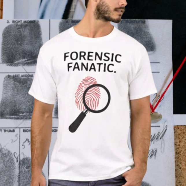 Camiseta Fanático forense (Subido por el creador)
