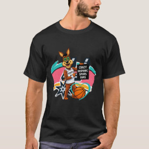 Camiseta Fanático Hispano Loco de los Spurs