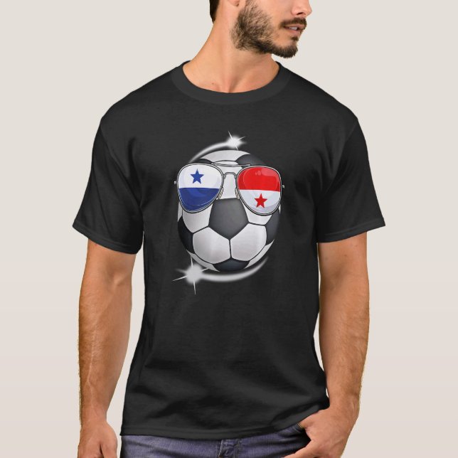 Camiseta Fanático panameño de vidrio solar (Anverso)
