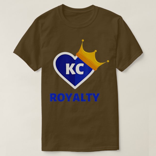 Camiseta Fanático Royal Blue KC Kansas City Crown Town Roya (Diseño del anverso)