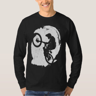 Camiseta fanáticos de la bicicleta de color BMX bicicleta b