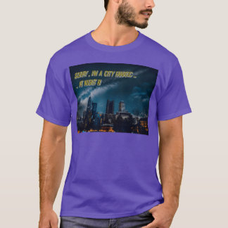 Camiseta Fanáticos de la ciudad nocturna retro
