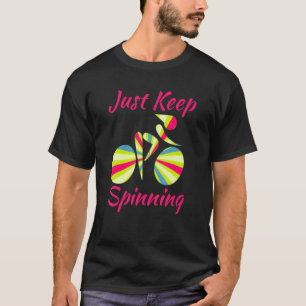 Camiseta Fanáticos de la clase de spin Las mujeres Chicas s