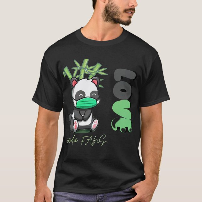 Camiseta fanáticos de love panda (Anverso)