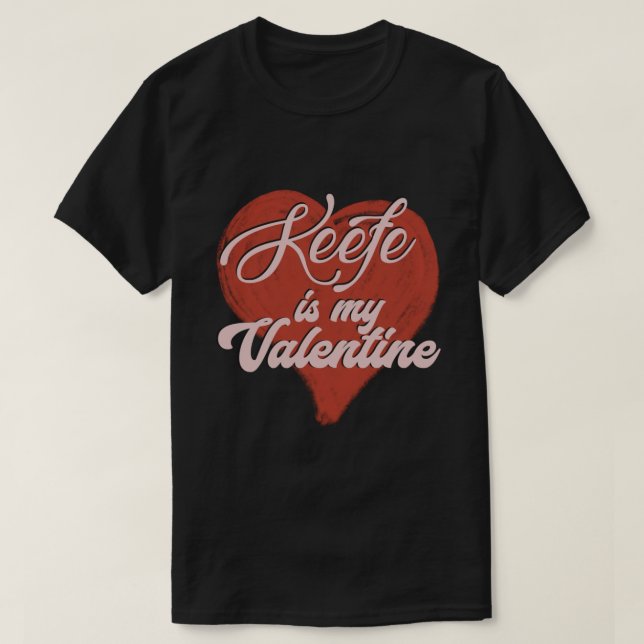 Camiseta Fanáticos de Team Foster Keefe Keeper que aman a S (Diseño del anverso)