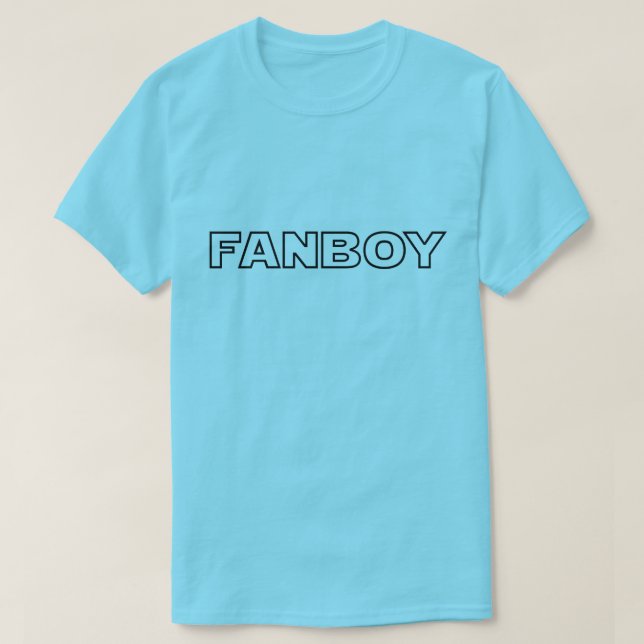 CAMISETA FANBOY (Diseño del anverso)