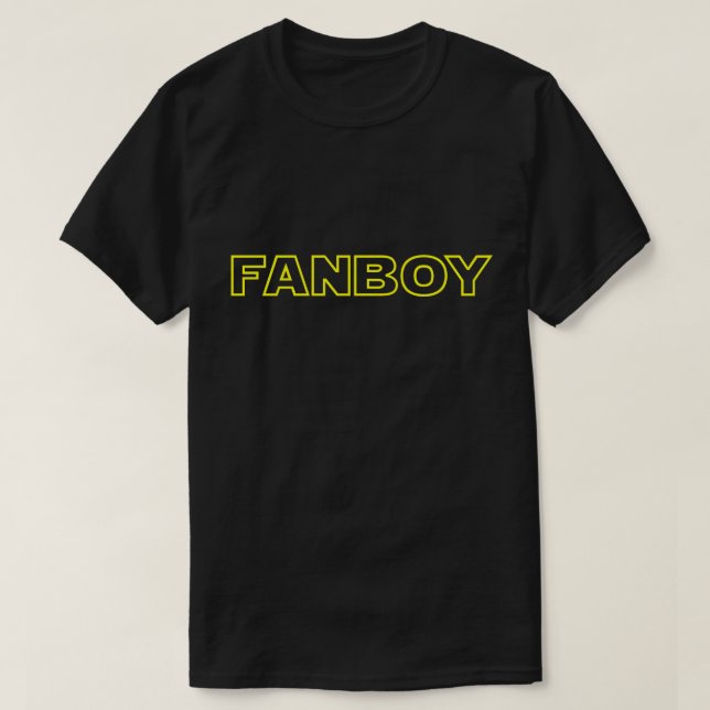 CAMISETA FANBOY (Diseño del anverso)