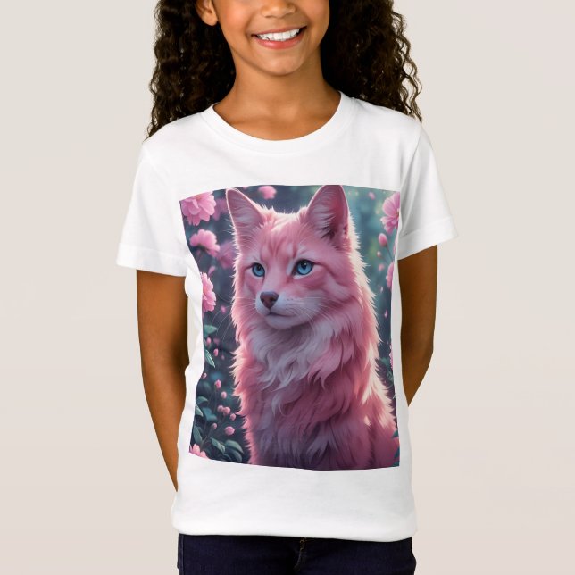 Camiseta Fancious Feline Tee (Anverso)