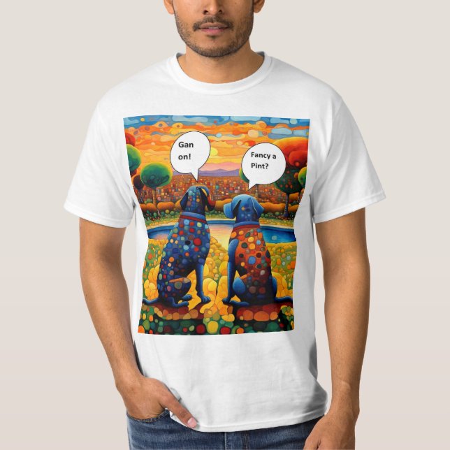 Camiseta Fancy a pint (Anverso)