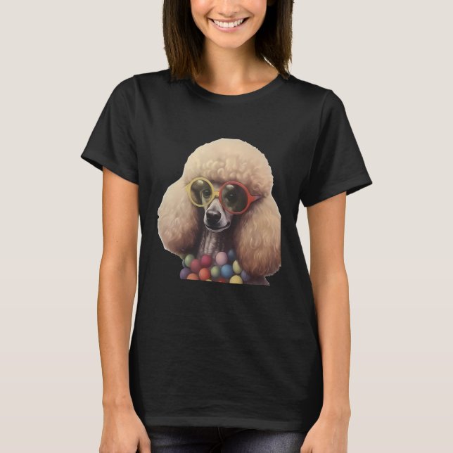 Camiseta Fancy and Fabulous Poodle (Anverso)