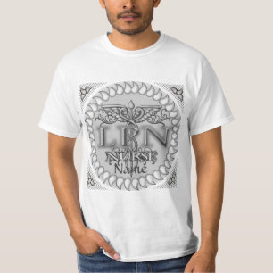 Camiseta Fancy Caduceus LPN enfermera