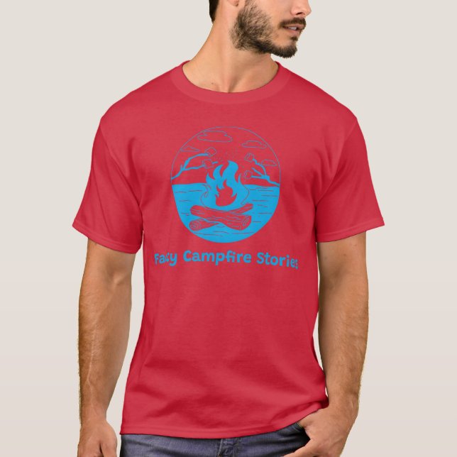 Camiseta Fancy Campfire Stories Luury Camping gift (Anverso)