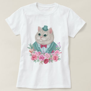 Camiseta Fancy Cat T-Shirt
