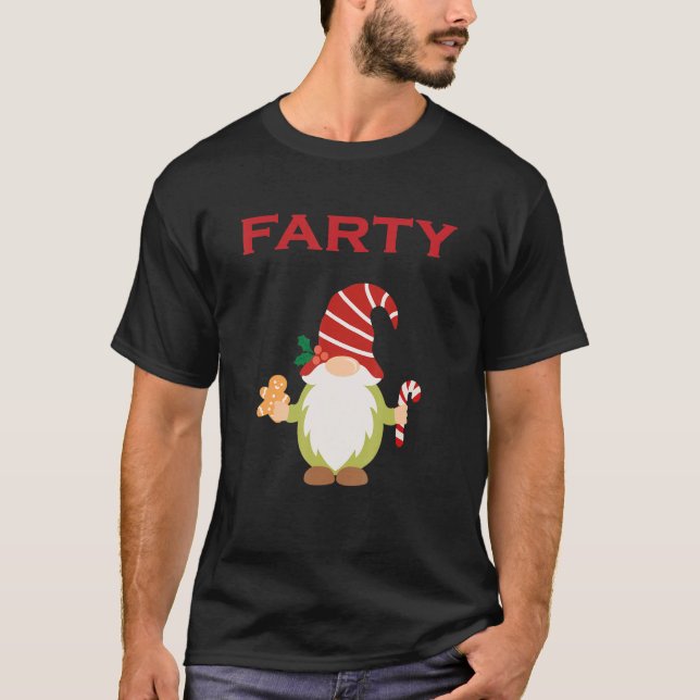 Camiseta Fancy Dress Fiesta Farty Gnome (Anverso)