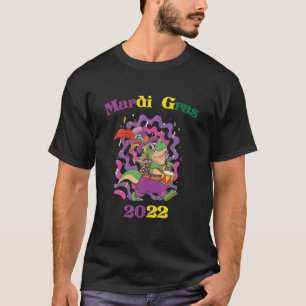 Camiseta Fancy Mardi Gras Fiesta Costume   Mardi Grass 2022