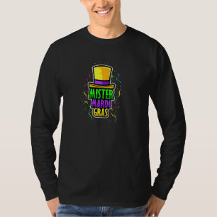 Camiseta Fancy Mardi Gras Fiesta Costume Sr. Mardi Gras P