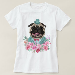 Camiseta Fancy Pug T-Shirt