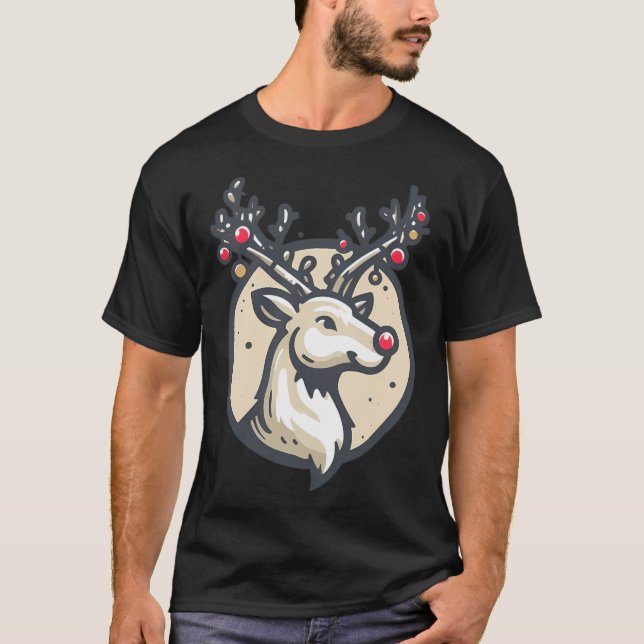 Camiseta Fancy Reindeer (Anverso)