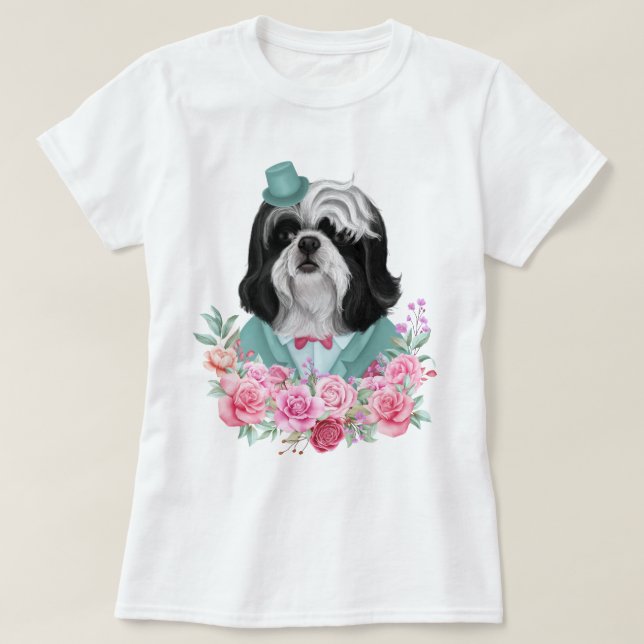 Camiseta Fancy Shih Tzu (Diseño del anverso)
