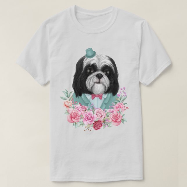 Camiseta Fancy Shih Tzu (Diseño del anverso)