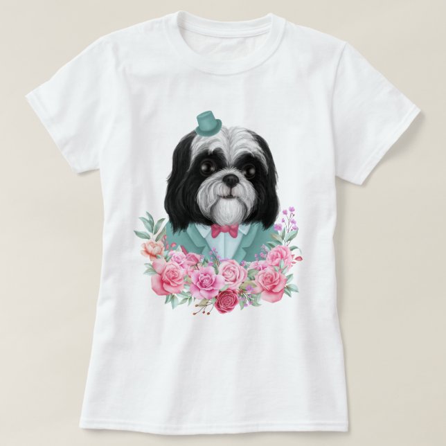Camiseta Fancy Shih Tzu (Diseño del anverso)