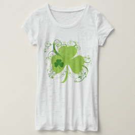 Camiseta Fancy St Patricks Day Shamrock