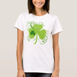 Camiseta Fancy St Patricks Day Shamrock